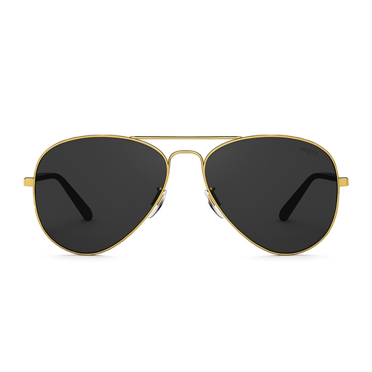 Óculos de Sol HFSTS Aviador Dourado