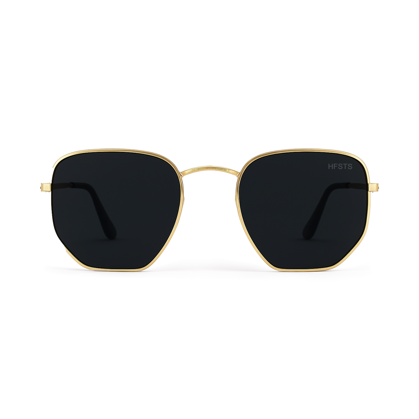 Óculos de Sol HFSTS Hexagonal Dourado